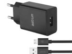 Astrum PRO U20 USB 10W Charger + Micro USB Cable U20 Black