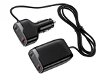 Astrum Pro Go PD100 Dual Car Charger with Passenger base GO PD100 Black