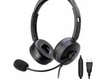 Astrum USB Over ear Headset with Mic HU660 Black
