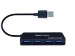 Astrum 4 ports USB3.0 High Speed Extension Hub UH340 Black