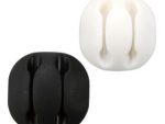 Astrum Dual Self Adhesive Cable Holder  Model: CO040 Black / White