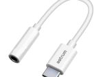 Astrum USB-C to Aux female DAC Adapter AS040 White