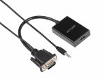 Astrum Vga + Audio to Hdmi Adapter DA510 Black
