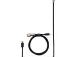 Keychron Coiled Aviator Cable - Black/Straight