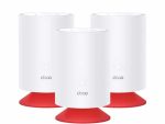 TP-Link Deco VOICEX20(3-Pack) AX1800 Whole Home Mesh Wi-Fi 6 System with Smart Speaker