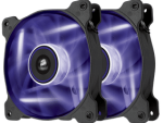 Corsair SP120 LED - Purple - x2 - Twin Pack Case Fans