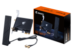 Gigabyte GC-WIFI7 Internal Wi-Fi 7 Tri-Band Wi-Fi & Bluetooth 5.3 PCIe Card