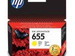 CT-H655Y HP cz112ae 655 Yellow Original Ink