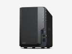 DiskStation 2 Bay NAS; 4-core 1.7 GHz; 2 GB DDR4 non-ECC