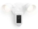 Ring Floodlight Camera Wired Plus White
