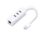 TP-Link UE330 USB 3.0 to Gigabit Ethernet Network Adapter with 3-Port USB 3.0 Hub