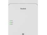 Yealink W75 Mini Multi-Cell DECT System, incl. Base Station and DECT Manager