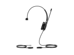 Yealink YHS36 Mono Headset With RJ-9 And Leatherette Ear Cushions