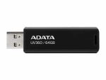 Adata 64GB UV360 Flash Drive Black with Mirror Finish