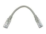 Linkbasic 22cm UTP Cat6 Patch Cable Grey