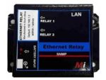Micro Instruments 2 Port Ethernet Relay, 12V to 24V