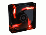 Bitfenix Spectre Led 140x140x25mm PC Case Fan transparent with Red led