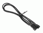 BitFenix Alchemy 3-pin Fan Sleeved Extension Cable - 90cm, Black