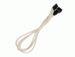 BitFenix Alchemy 3-pin Fan Sleeved Extension Cable - 90cm, White