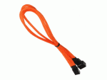 BitFenix Alchemy 3-pin Fan Sleeved Extension Cable - 60cm, Orange