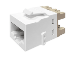 CommScope KJ Keystone CAT6 White Outlet