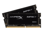 HyperX Impact SODIMM - 64GB Kit*(2x32GB) - DDR4 2666MT/s CL16 SODIMM
