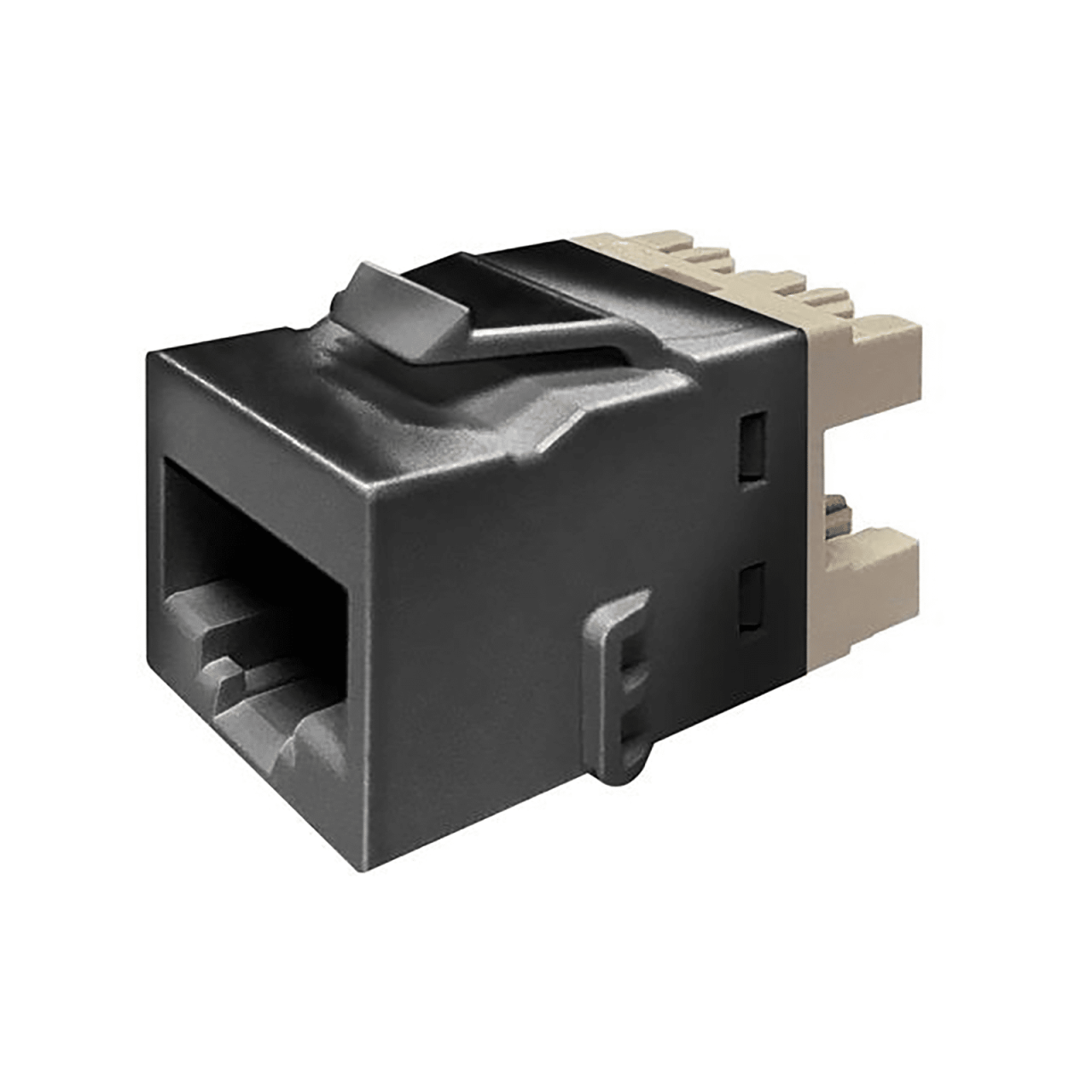 CommScope CAT-5E KJ Jack Black Outlets Cable