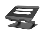 Port Black 15.6 Inch Aluminium Adjustable Notebook Stand