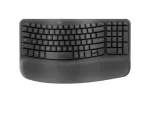 Logitech Wave Keys wireless ergonomic keyboard - Graphite