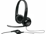 Logitech H390 USB Headset with Noise-Cancelling Mic - Black