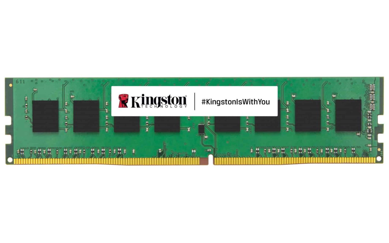 Kingston 16GB DDR4 2933MT/s Non-ECC Unbuffered DIMM DDR4 2933MT/s Non-ECC Unbuffered DIMM CL21 2RX8 1.2V 288-pin 8Gbit