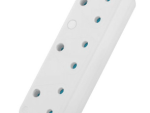 Switched 3 Way Adaptor - White