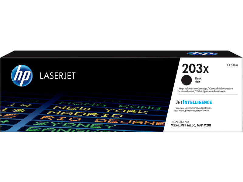 HP CF540X No203X Toner Cartridge Black