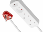Switched High Surge 4 Way Multiplug  0.5M 1140J