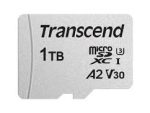 Transcend 1 TB Micro SDXC C10 UHS-I U3 V30 A2 With SD Adaptor