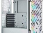 Corsair iCUE 220T RGB Airflow Tempered Glass Mid-Tower Smart Case — White