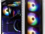Adata XPG Battle Cruiser White EATX case with 4 Tempered Glass Panels