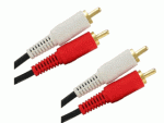 RCA Stereo Extension Cable - 1.8m (male-to-male)