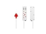 Switched 4-Way Medium Surge Extension Lead 5M