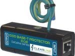 Gigabit Fast Ethernet Inline Protector Power over Ethernet POE - Surge