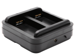 Single Charging Cradle, charge C61 main battery only, up to 2 slots + DCPWR-12V2A-XX