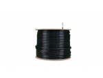 Acconet 305m Roll, Black, Solid Copper, UV protected, STP, CAT6 Cable (Outdoor Use)