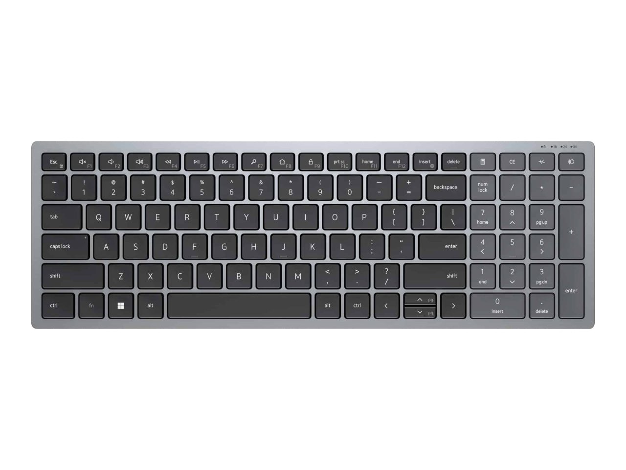 Dell Compact Multi Device Wireless Keyboard KB740 US International (QWERTY)