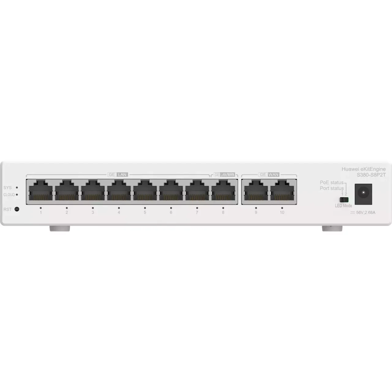 Huawei S380 S9P2T 2GE WAN LAN Switch