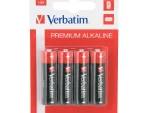 Verbatim AA Alkaline Batteries 4Pack