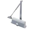 Hydraulic door closer L duty IP65 Silver