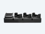 Chainway 4-cradle charging bar+DCPWR-12V5A (4x RBC) to charge Chainway C66 w/o rugged cover.