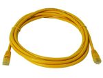 Cattex CAT6 Leads Yellow 5m - Networking