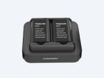 Single Charging Cradle, charge C61 pistol battery only, up to 2 slots + DCPWR-12V2A-XX