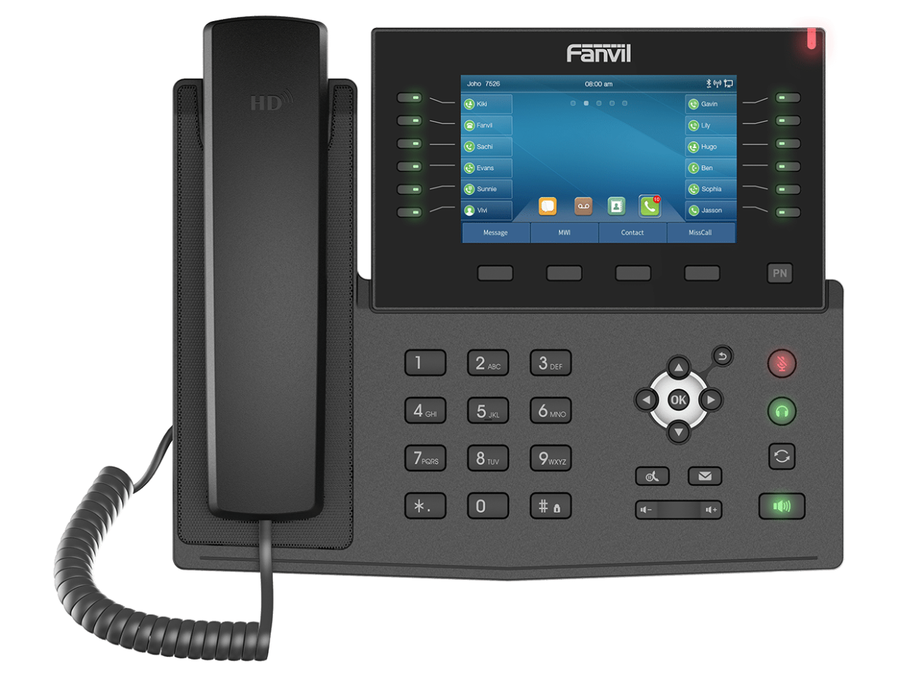 Fanvil 20SIP Gigabit Bluetooth PoE VoIP
